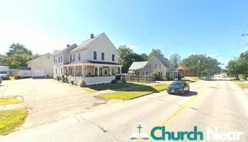 churches along main street - Laconia