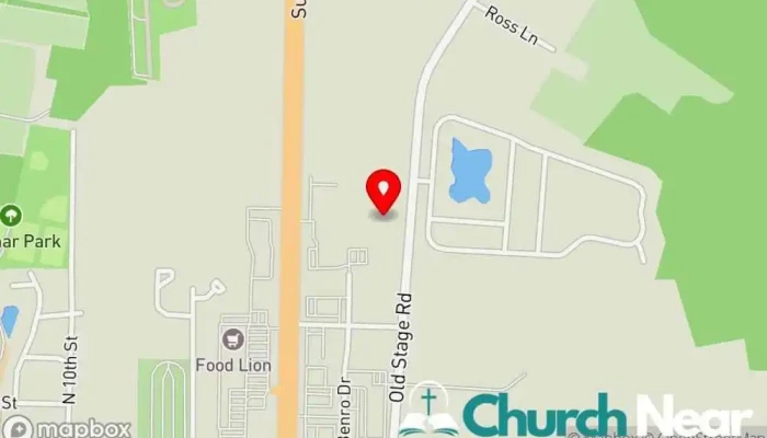 map of 3C USA Church, Christian church, Evangelical church, Non-denominational church, Religious organization in Delmar