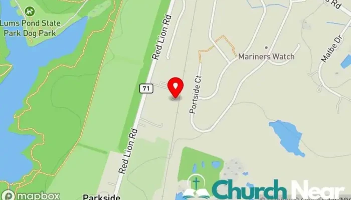 map of Abundant Life Church Church in Bear