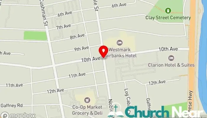 Anglican Church Of St George -  Map - Fairbanks