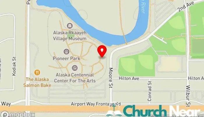 Anglican Church Of The Redeemer -  Map - Fairbanks