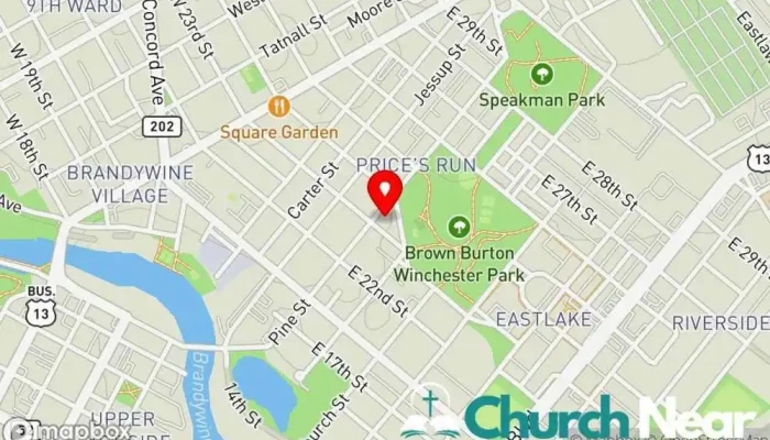 Bethel Pentecostal Church -  Map - Wilmington