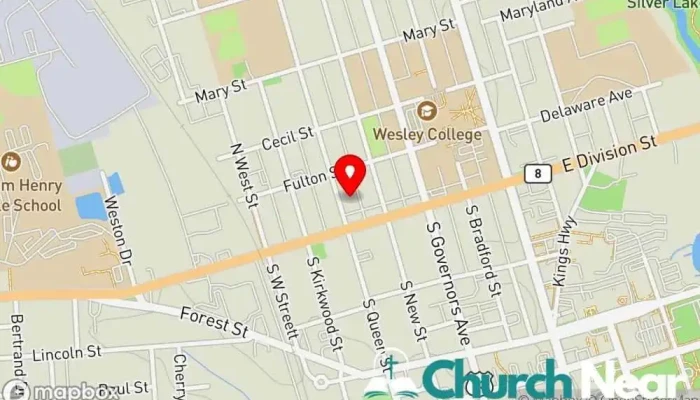 map of Bethuel Seventh-Day Adventist Church Seventh-day Adventist church in Dover