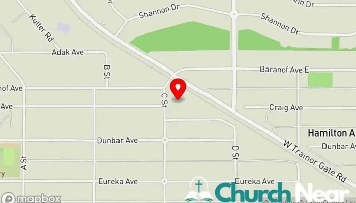 Born Again Believers In Christ -  Map - Fairbanks