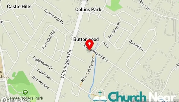 Buttonwood United Methodist Church -  Map - New Castle