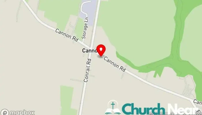 map of Cannon United Methodist Church Church in Bridgeville