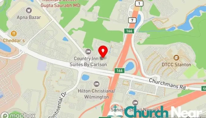 map of Celebration Christian Church Church in Newark
