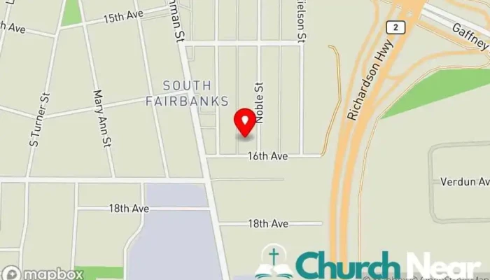 Christ Is The Answer Church -  Map - Fairbanks