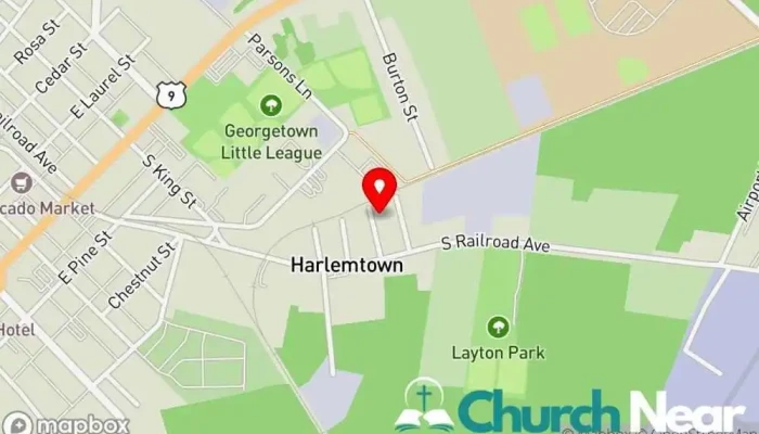 Church Of God -  Map - Georgetown