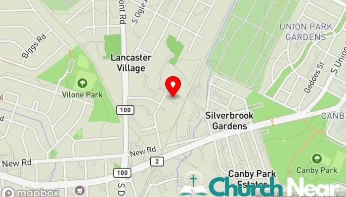 map of Community of Grace Fellowship Church in Elsmere
