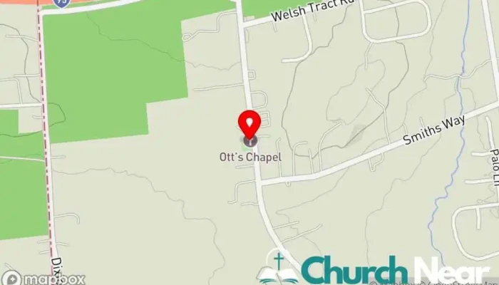 map of Crossfire Christian Church Church in Newark
