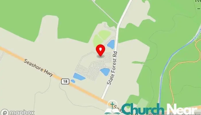 map of Crossroad Community Church Religious organization, Non-denominational church in Georgetown