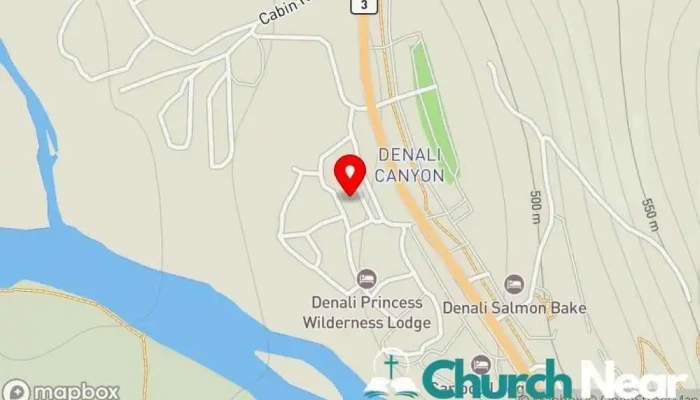 Denali Princess Wilderness Lodge -  Map - Denali National Park and Preserve