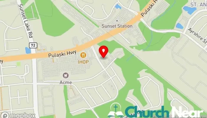map of Discipleship of Christ Community Fellowship Church Church in Bear