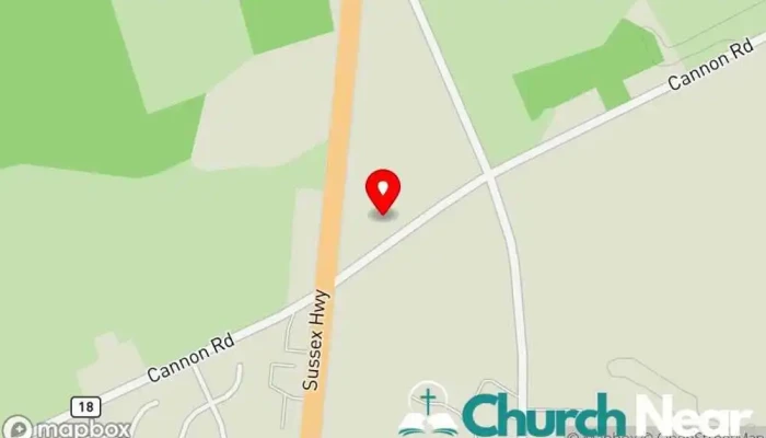 map of Divine Destiny Church Of God Church in Bridgeville