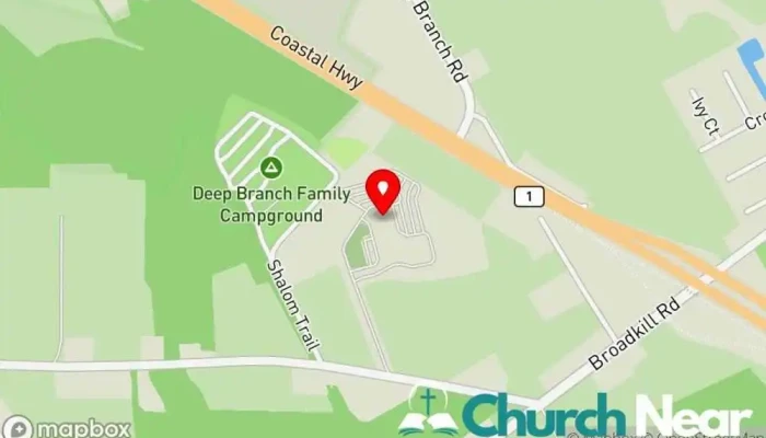 map of Eagles Nest Church Church, Non-denominational church in Milton