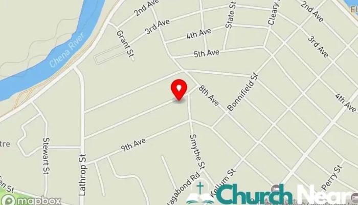 Episcopal Diocese Of Alaska -  Map - Fairbanks