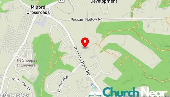 map of Evangelical Presbyterian Church Church in Newark