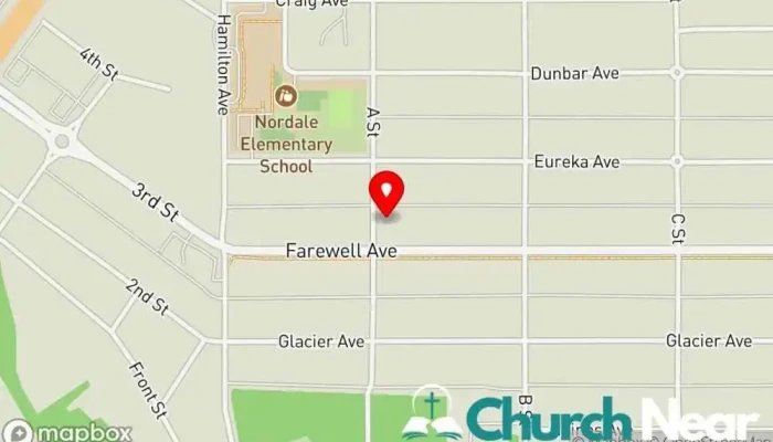 Farewell Avenue Christian Church -  Map - Fairbanks