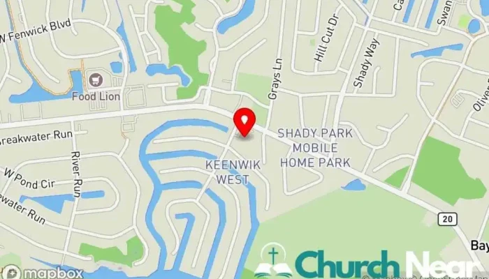 Fenwick Island Baptist Church -  Map - Selbyville