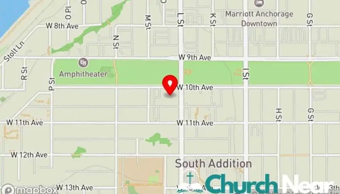 First Baptist Church -  Anchorage Map - Anchorage