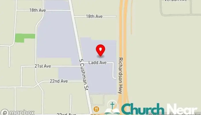 First Church Of God In Christ -  Map - Fairbanks