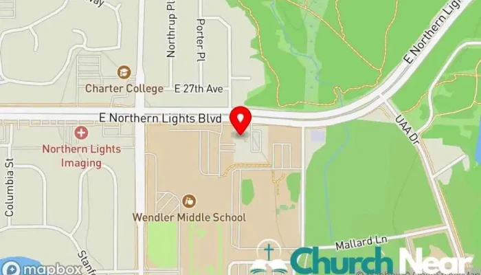 First Congregational Church Of Anchorage -  Map - Anchorage