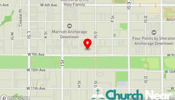 First United Methodist Church -  Map - Anchorage
