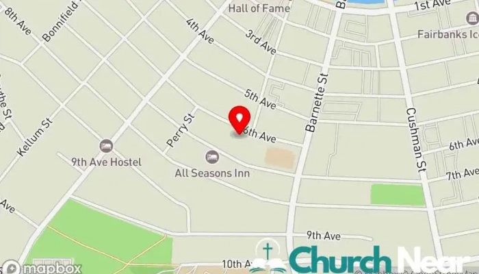 Frontier Baptist Church -    Fairbanks Ak Map - Fairbanks