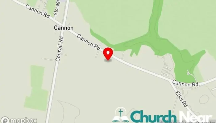 map of Gateway Fellowship Church in Bridgeville