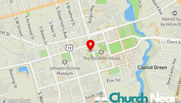 map of gloria.tv Church in Dover