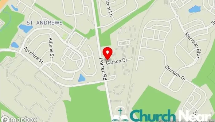 map of Grace Chapel Religious institution in Bear