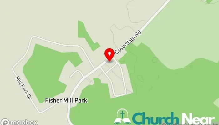 map of Greater Faith Temple Church of God in Christ Church in Bridgeville