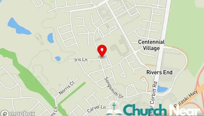 map of Holy Bethel Church of God Church in Newark
