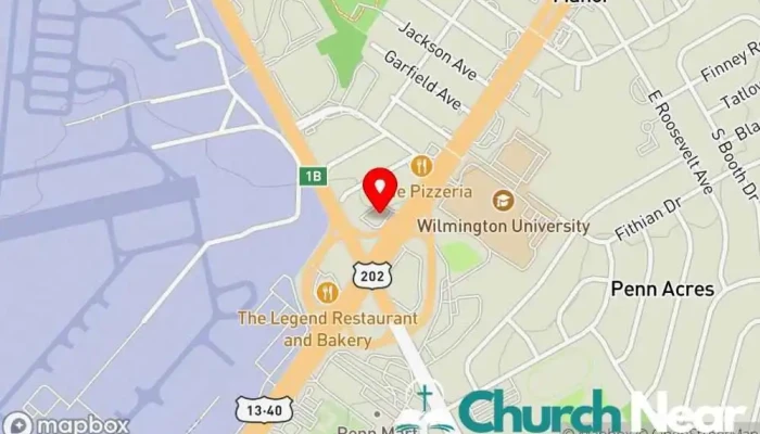 Iglesia Universal -  Map - New Castle