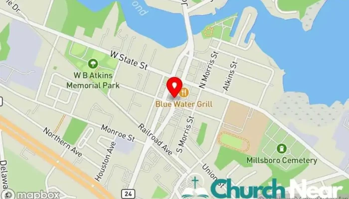 Igreja Shalom Millsboro Delaware -  Map - Millsboro
