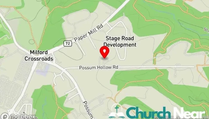 map of Korean Presbyterian Church Presbyterian church in Newark