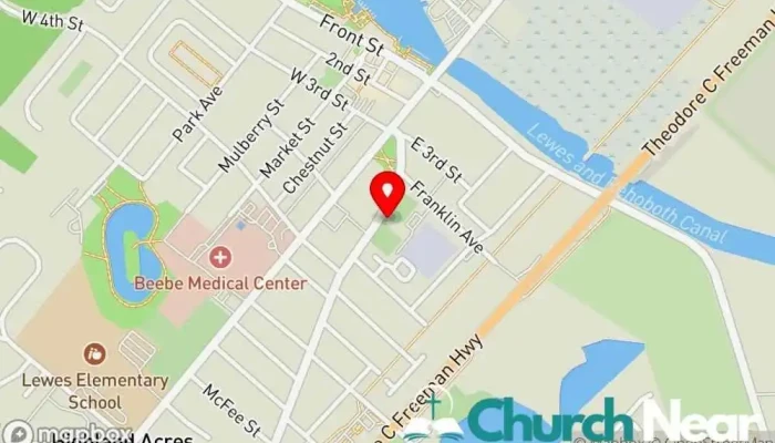 Lewes Presbyterian Church -  Map - Lewes