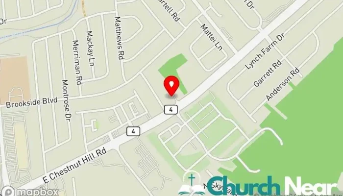 map of Living Waters Church of God Church in Newark