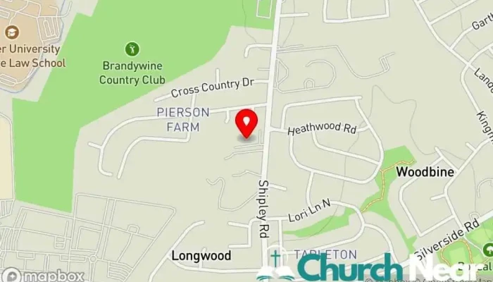 map of Manna House Fellowship Church in Wilmington