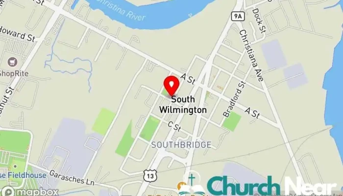 map of Mt Joy United Methodist Church United Methodist church in Wilmington