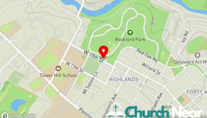 map of Mt. Salem United Methodist Church Church in Wilmington