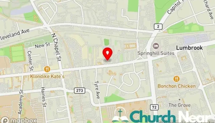 map of New Ark United Church of Christ United Church of Christ in Newark