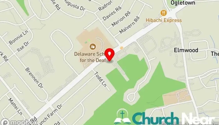 map of New Life Alliance Church Christian church, Religious organization in Newark