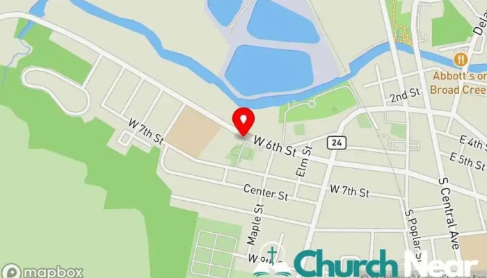 New Zion United Methodist Church -  Map - Laurel