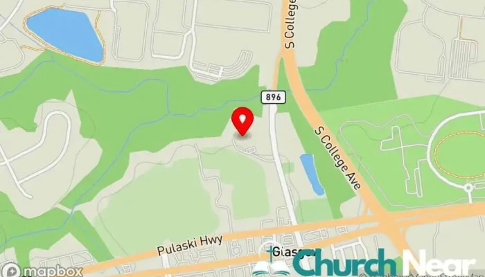 map of Oasis Church Church in Newark