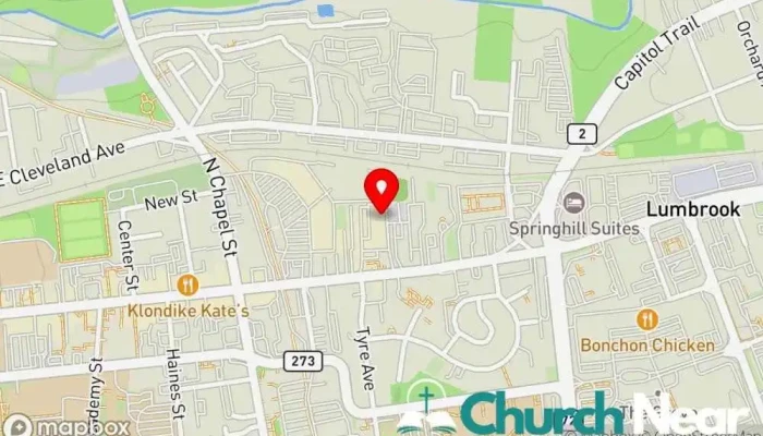 map of RCCG Potter's House Delaware Religious organization, Christian church in Newark