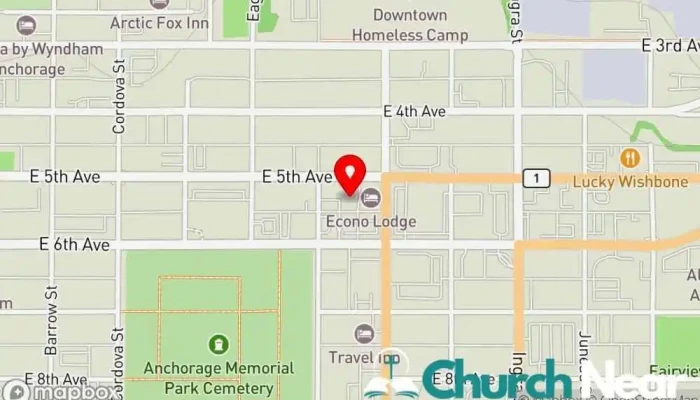 Response Church -  Map - Anchorage
