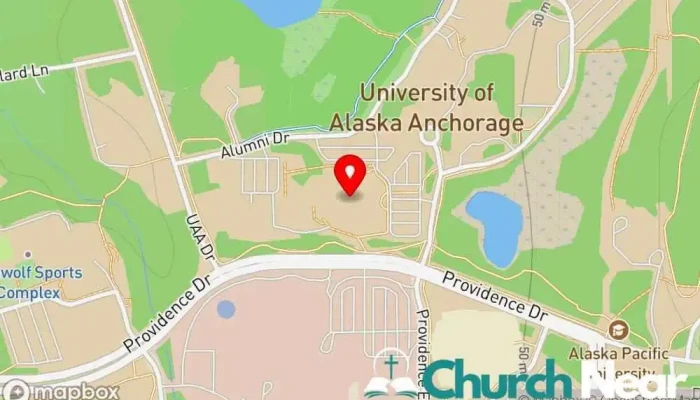 Restored Church Anchorage -  Map - Anchorage
