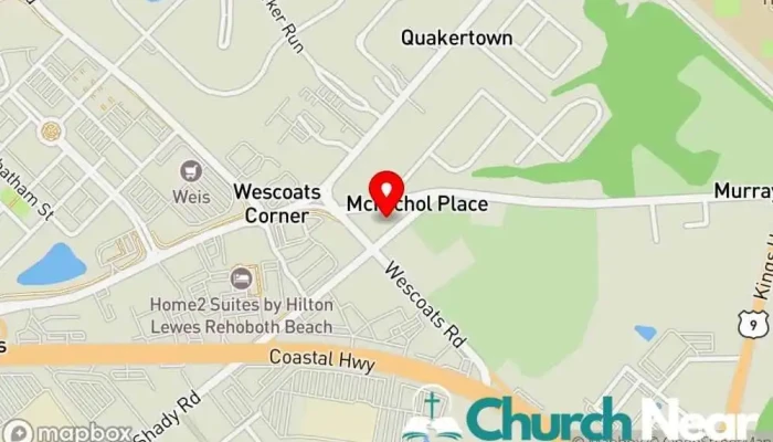 Solid Ground Church -  Map - Lewes